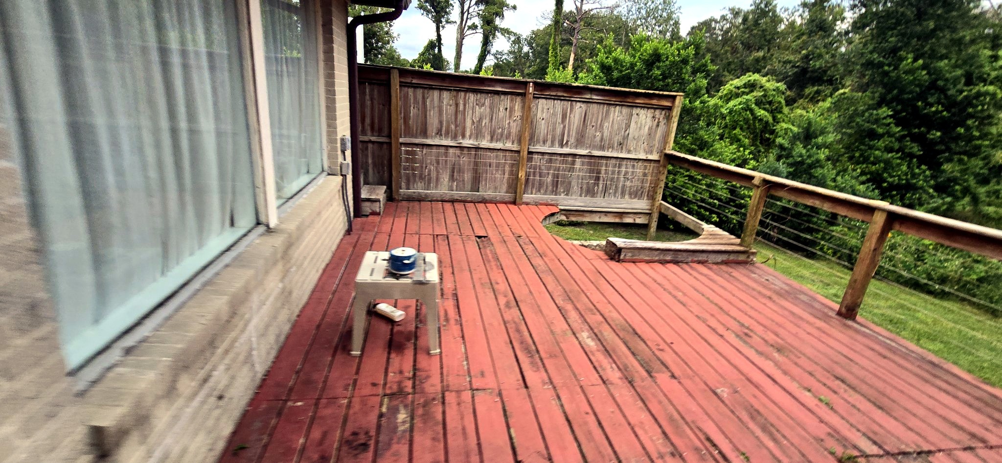 Deck limpio